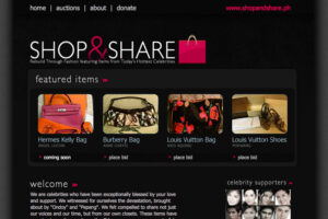 Shop Share Auction Website