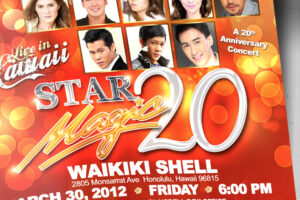 Star Magic 20 Poster